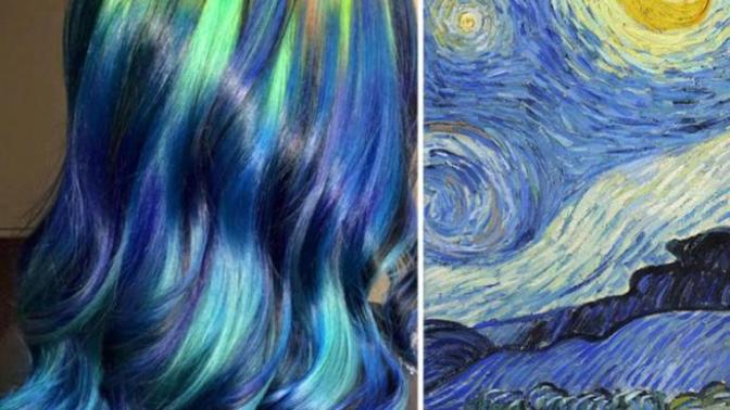 Klasik Sanat Eserlerinden Esinlenerek Saç Renklerini Sanata Dönüştüren Kadınlar!