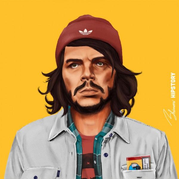 Dünyaca Ünlü Kişileri Hipster Olarak Yorumlayan İllüstrasyonlar!