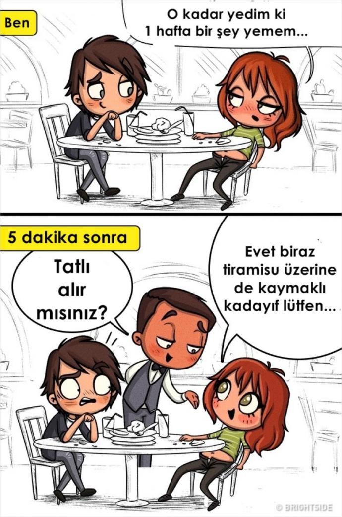 "Bu Kesinlikle Ben" Diyeceğiniz Kadınları Anlatan Çok Haklı İllüstrasyonlar!