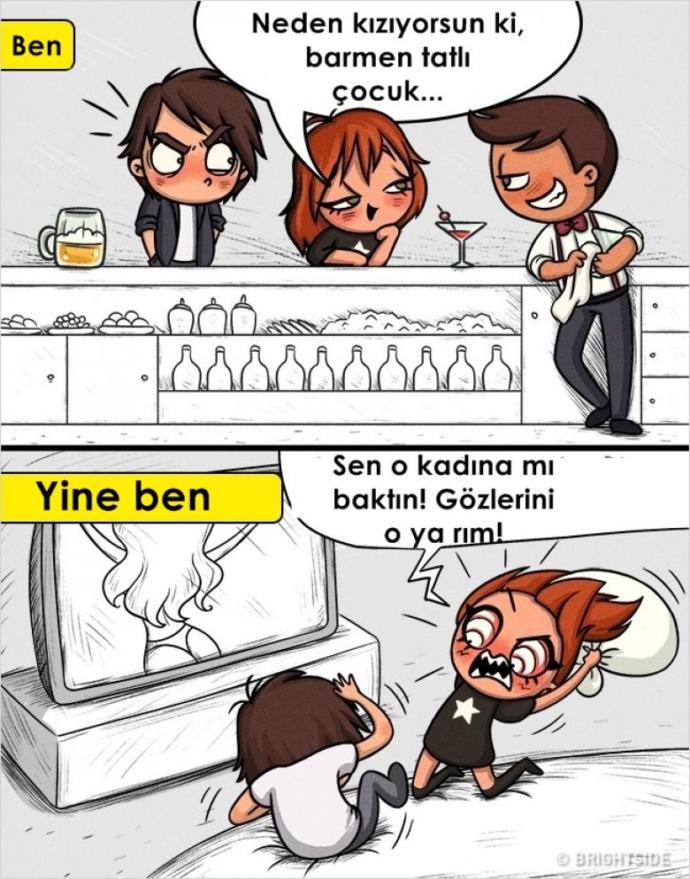 "Bu Kesinlikle Ben" Diyeceğiniz Kadınları Anlatan Çok Haklı İllüstrasyonlar!