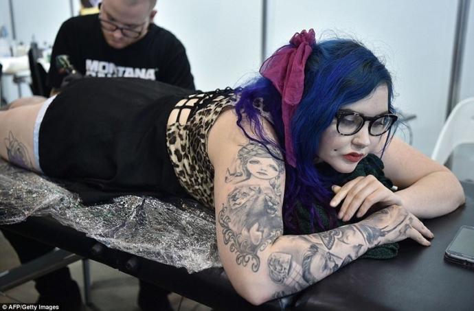 Sidney'de Yapılan Dövme Festivalinden Yansıyan Tuhaf Fotoğraf Kareleri!