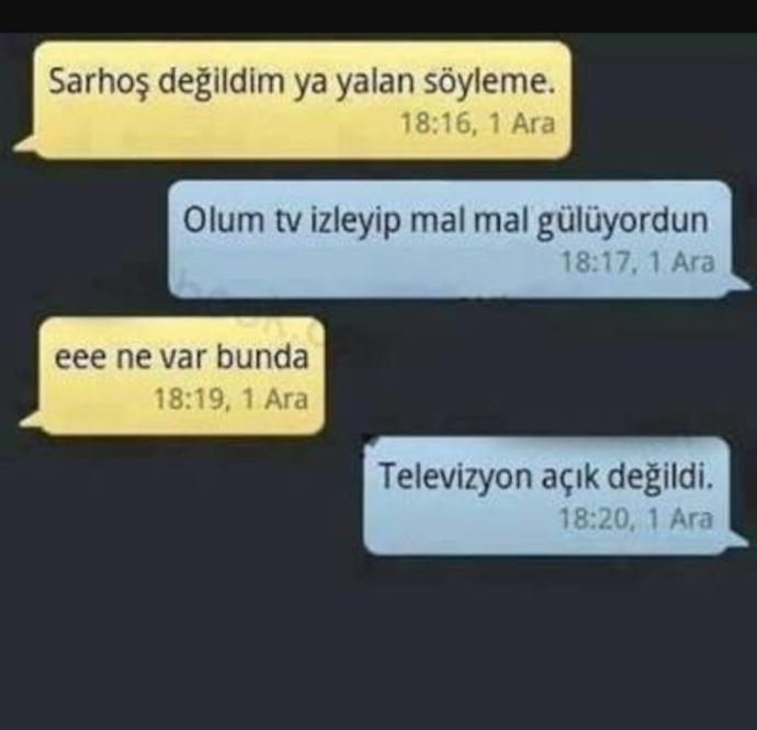 Hangi Kafa ile Yazıldığı Bilinmeyen WhatsApp Mesajları!