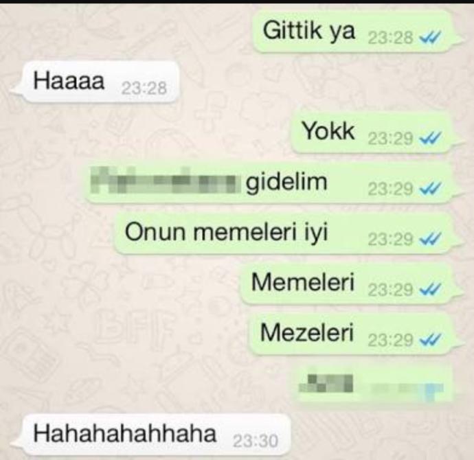 Hangi Kafa ile Yazıldığı Bilinmeyen WhatsApp Mesajları!