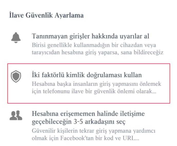 Facebook Hesabınızı Güvene Alın!