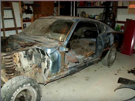 1969 Model Mustang'in Hurda İken Yeniden Doğuşu!