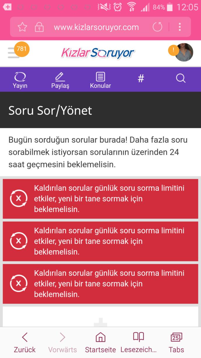 KizlarSoruyor'a Üye Olan Pembelilerin İç Sesleri!