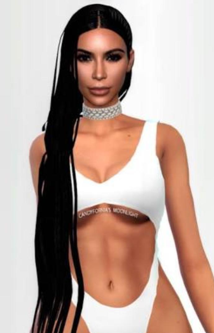 Gerçeğinin Birebir Aynısı Sims Yapımı Ünlüler