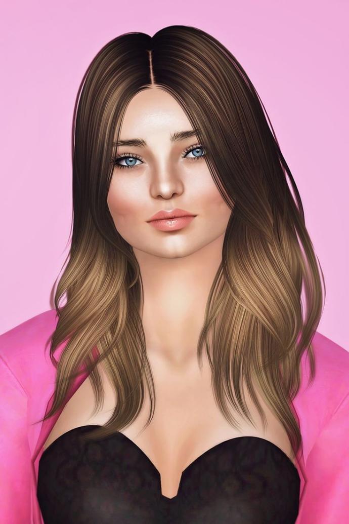 Gerçeğinin Birebir Aynısı Sims Yapımı Ünlüler