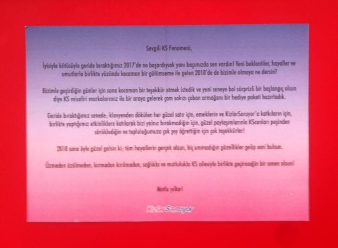 KizlarSoruyor Fenomenlerini Unutmadı ve Yeni Yıl Sürprizleri ile Yüzleri Güldürdü!