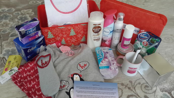 Noel Babamız KizlarSoruyordan Biz Fenomenlere Çam Sakızı Çoban Armağanı Hediyeler!