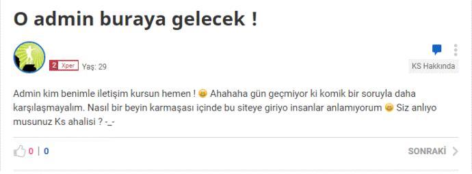 Yöneticilerin Yüzlerinde Tebessüme Neden Olan "Admin" Soruları