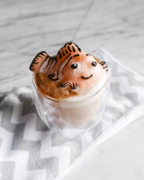 İçmeye Kıyamayacağınız, Bakmaya Doyamayacağınız 3D Latte Çalışmaları