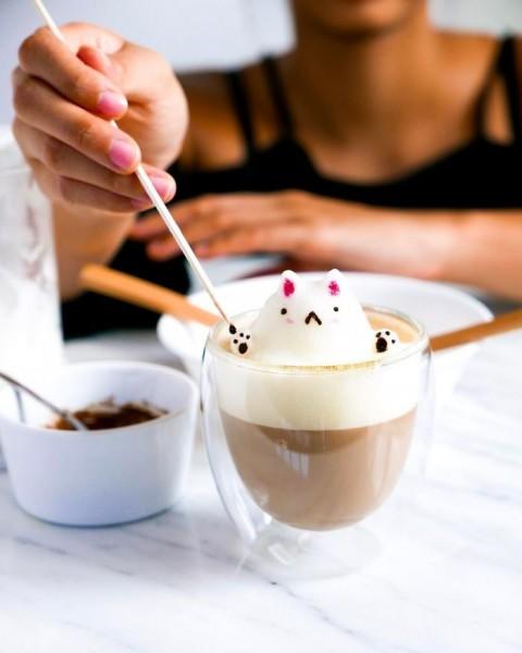 İçmeye Kıyamayacağınız, Bakmaya Doyamayacağınız 3D Latte Çalışmaları