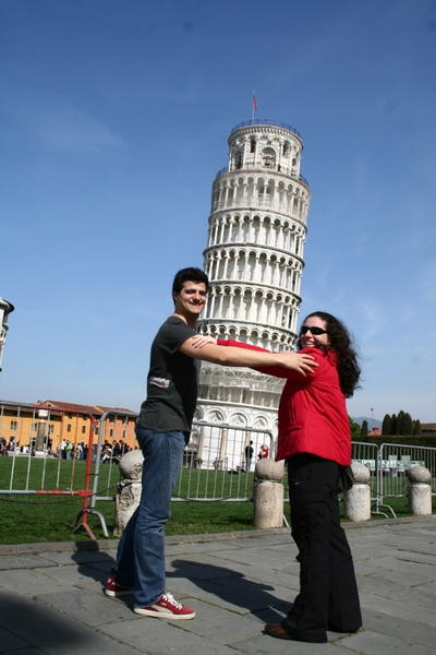 Pisa Kulesiyle Çekilmiş İlginç Fotoğraflar