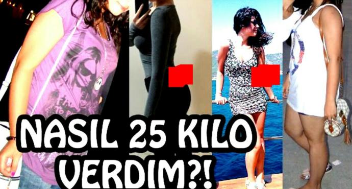 3 Ayda 25 Kilo Nasıl Verdim?