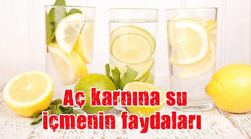 Aç Karnına Su İçmenin Faydaları Nelerdir?