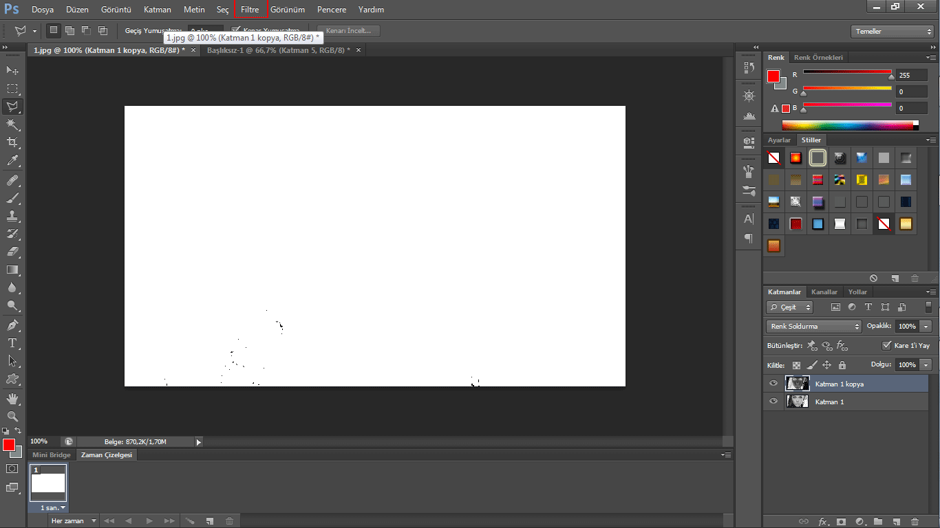 Photoshop CS6 Kullanarak Fotoğraflar Nasıl Karakalem Çalışması Haline Getirilir?