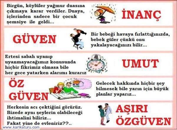 Özgüvensizlik mi? Peh! O da neymiş?