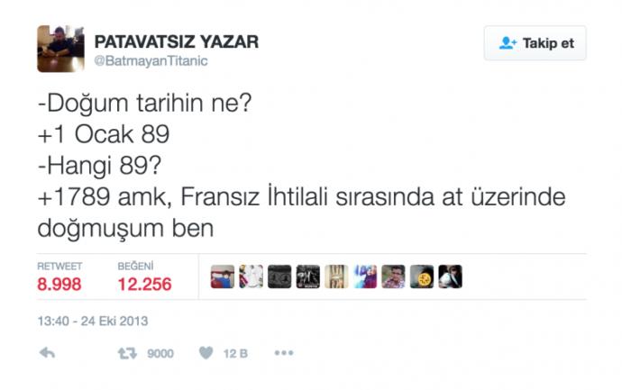 Gülmekten Karnınızı Ağrıtacak Seçme Tweetler