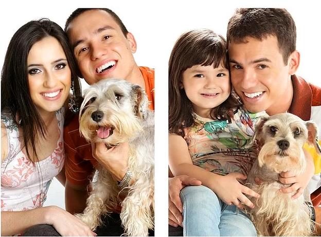 Kaybettiği Eşiyle Çektirdiği Fotoğrafları Kızıyla Tekrar Canlandıran Adam!