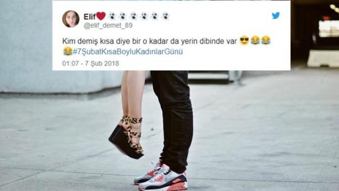 7  Şubat  Kısa Boylu Kadınlar Günü'nde Sosyal Medyadan Gelen En Güzel Tepkiler