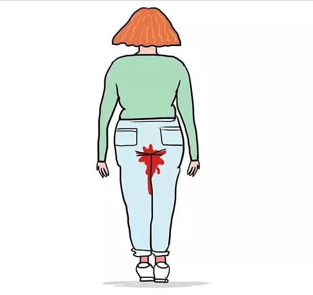 Gören Kızların Bu Tam Olarak Benim Diyeceği, Regl Dönemi Sorunlarını Anlatan Regl Karikatürleri!