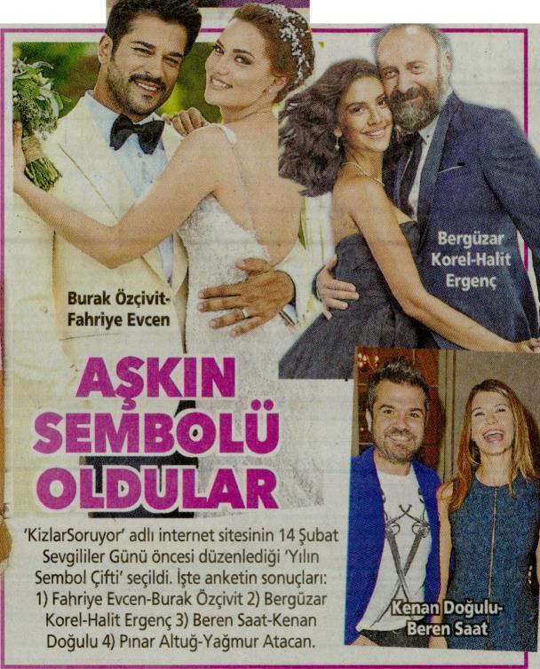 2018 Sevgililer Günü'nün Sembol Çiftleri Belli Oldu!