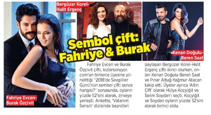2018 Sevgililer Günü'nün Sembol Çiftleri Belli Oldu!