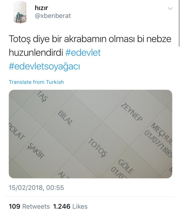 E-Devlet'e Soy Ağacı Öğrenme Özelliği Gelince Ortaya Çıkan Muazzam Tweetler
