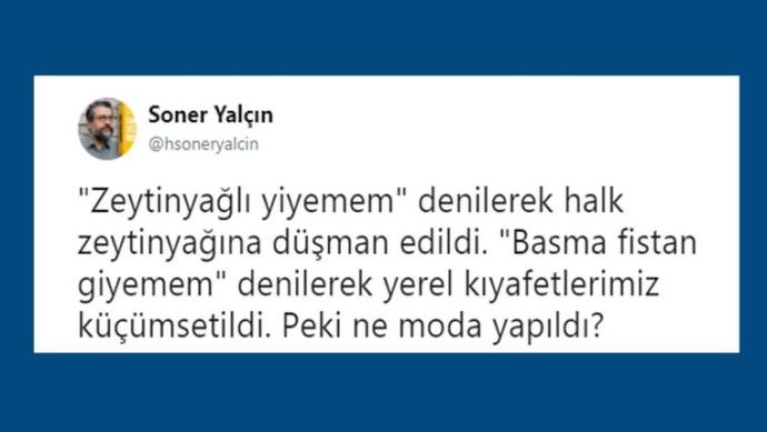 "Zeytinyağlı Yiyemem" Türküsünden  Esinlenerek Oluşturulmuş Birbirinden Komik Tweetler
