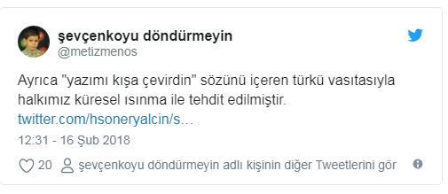 "Zeytinyağlı Yiyemem" Türküsünden  Esinlenerek Oluşturulmuş Birbirinden Komik Tweetler