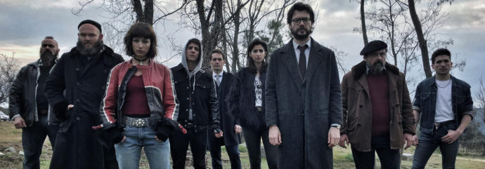 Son Zamanların Yıldızı Parlayan Yabancı Dizisi: La Casa De Papel!