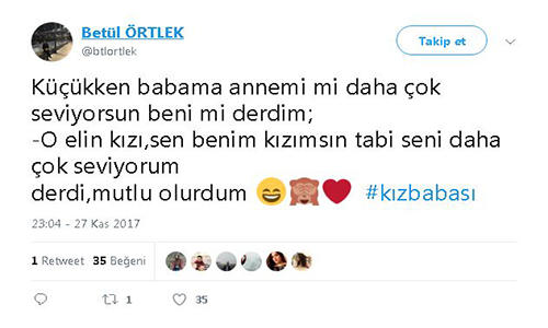 Kızların ve Kız Babalarının Attığı Birbirinden Eğlenceli 7 Tweet!