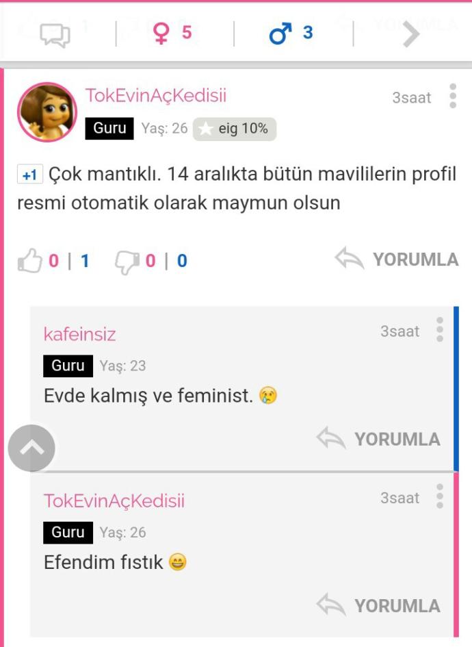 Erkek Üyelerin Profilleri Pembeleşince Sitede Oluşan Curcunadan En Güzel Kareler