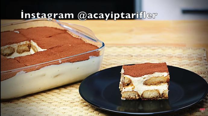 "Kedi Dilli Tiramisu Tarifi" Sence İtalyan Tiramisu mu, Türk Tiramisu mu?