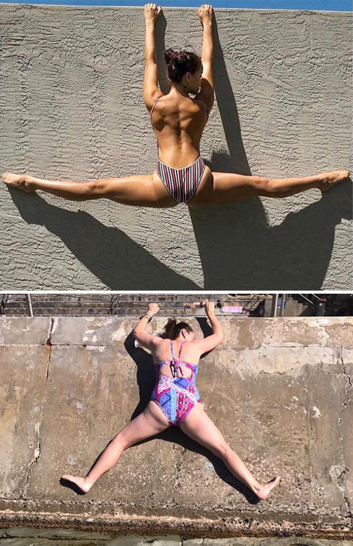 Ünlülerin Instagram Fotoğraflarıyla Dalga Geçen Kadın