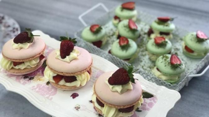 En Basitinden Macaron Yapımı!