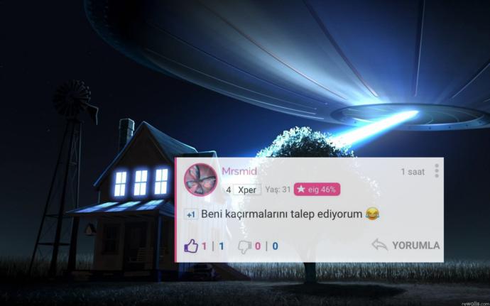 Dünya UFO'larla İletişim Gününde KScanların Uzaylılara İlettiği Eğlenceli Mesajlar!