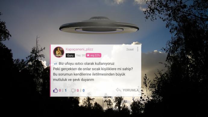 Dünya UFO'larla İletişim Gününde KScanların Uzaylılara İlettiği Eğlenceli Mesajlar!