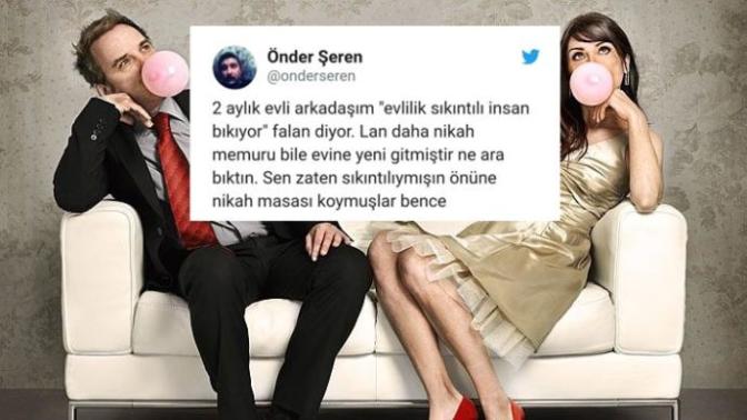 "Evlendikten Sonra Bizi Neler Bekliyor?" Sorusuna Bomba Gibi Düşen Tweetler!