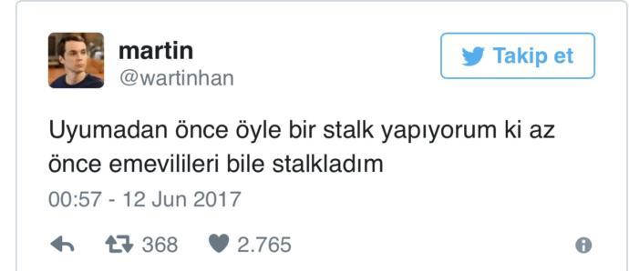 Stalk Yapmayı Ata Sporu Haline Getiren Kişilerden Güldüren Tweetler!