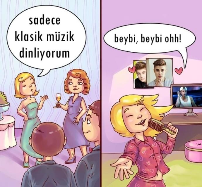 Yalnız Başına Kaldığımızda Herkesten Gizli Yaptığımız Davranışlar