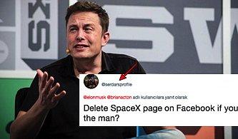 Elon Musk'ı Gaza Getirerek Facebook Hesabını Sildiren Çılgın Türk'e Gelen Twitter Tepkileri!