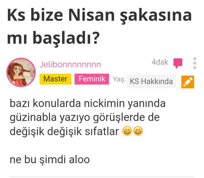 1  Nisan'da KizlarSoruyor Sitesinin Etiket Şakası! ÜyeCanların Eğlenceli ve Birbirinden Komik Sorular ile Yorumları