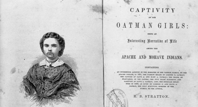 Mavi Dövmeli Kadın Olive Oatman