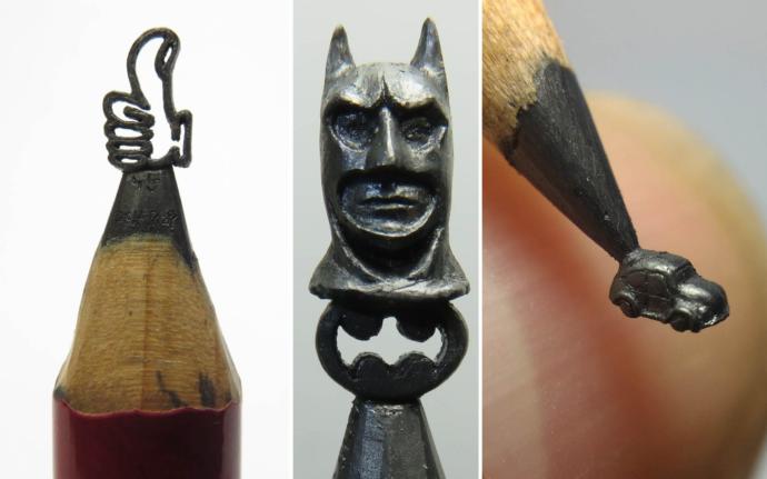 Biz Daha Kalemle Yazı Yazalım, Bu Adam Kalemden Sanat Ortaya Çıkarıyor!