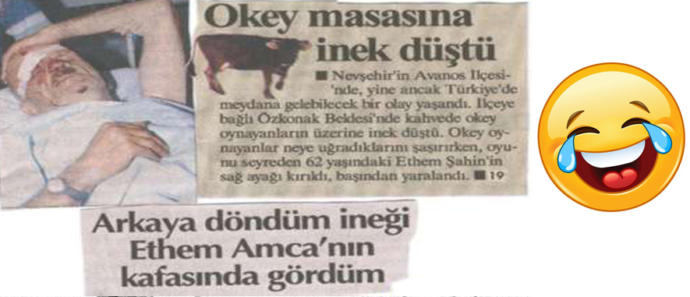Her Biri Birbirinden Enteresan ve Komik, Oha Diyeceğiniz Haber Başlıkları!