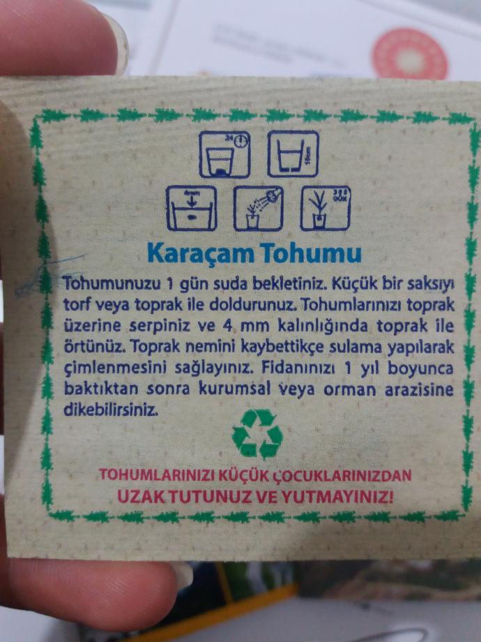 Orman ve Su İşleri Bakanlığı "Daha Yeşil Bir Türkiye'yi Birlikte İnşa Edelim" Diyerek Yola Çıktı ve Zarflarla Tohum Gönderdi!
