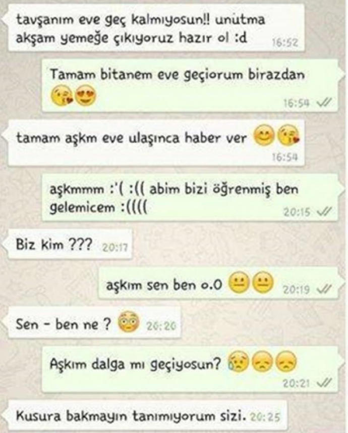 Gülmekten Karnınızı Ağrıtacak Whatsapp Konuşmaları!