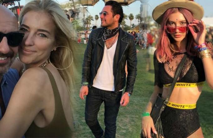 Ünlü Türkler Coachella 2018'e Akın Etti